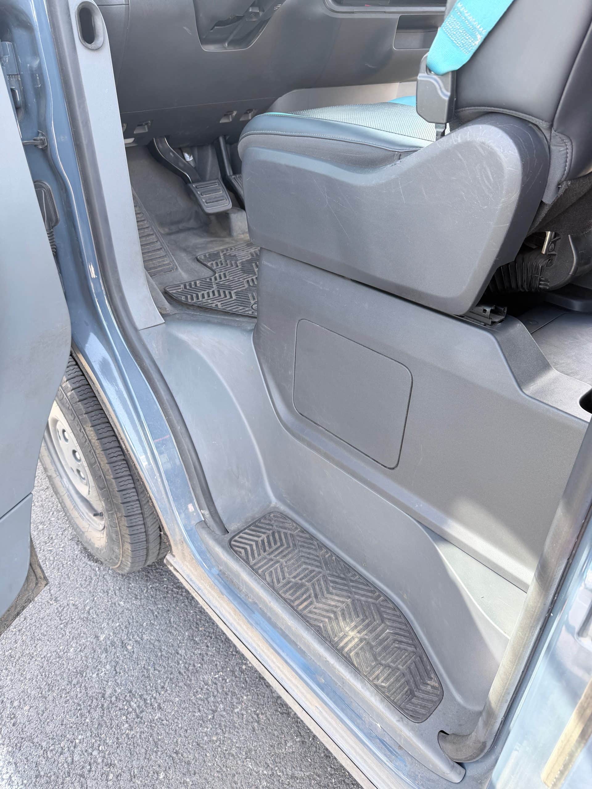 Interior cabin after detailing